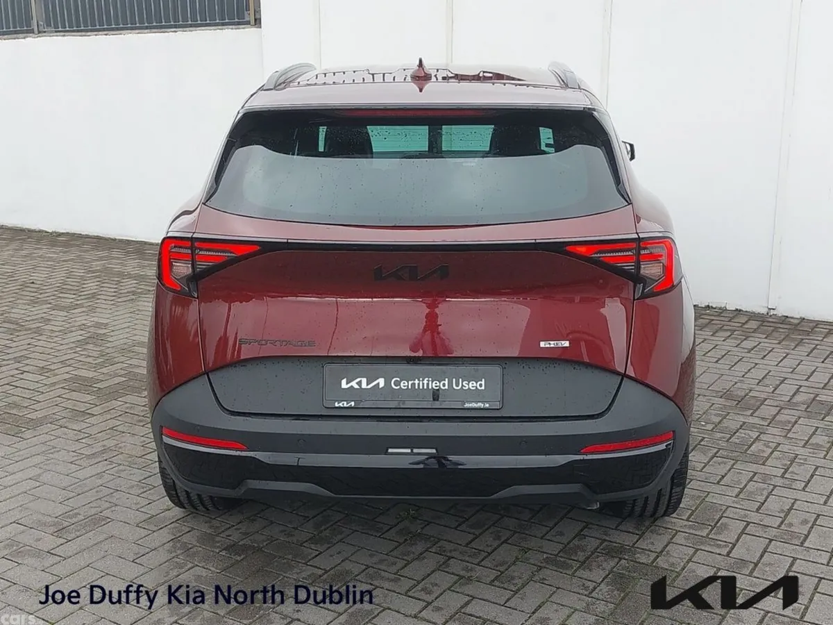 Kia Sportage SUV, Petrol Plug-in Hybrid, 2026, Red