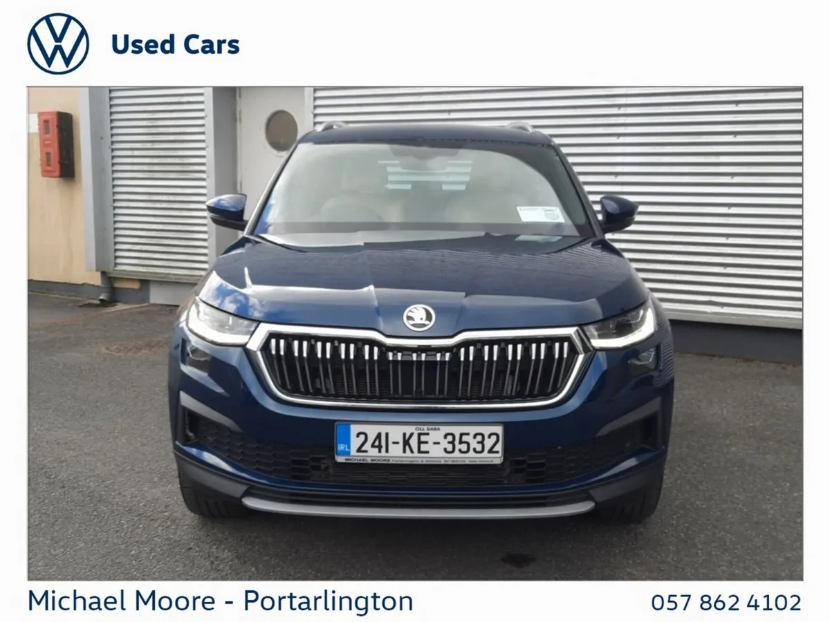 Skoda Kodiaq SUV, Diesel, 2024, Blue