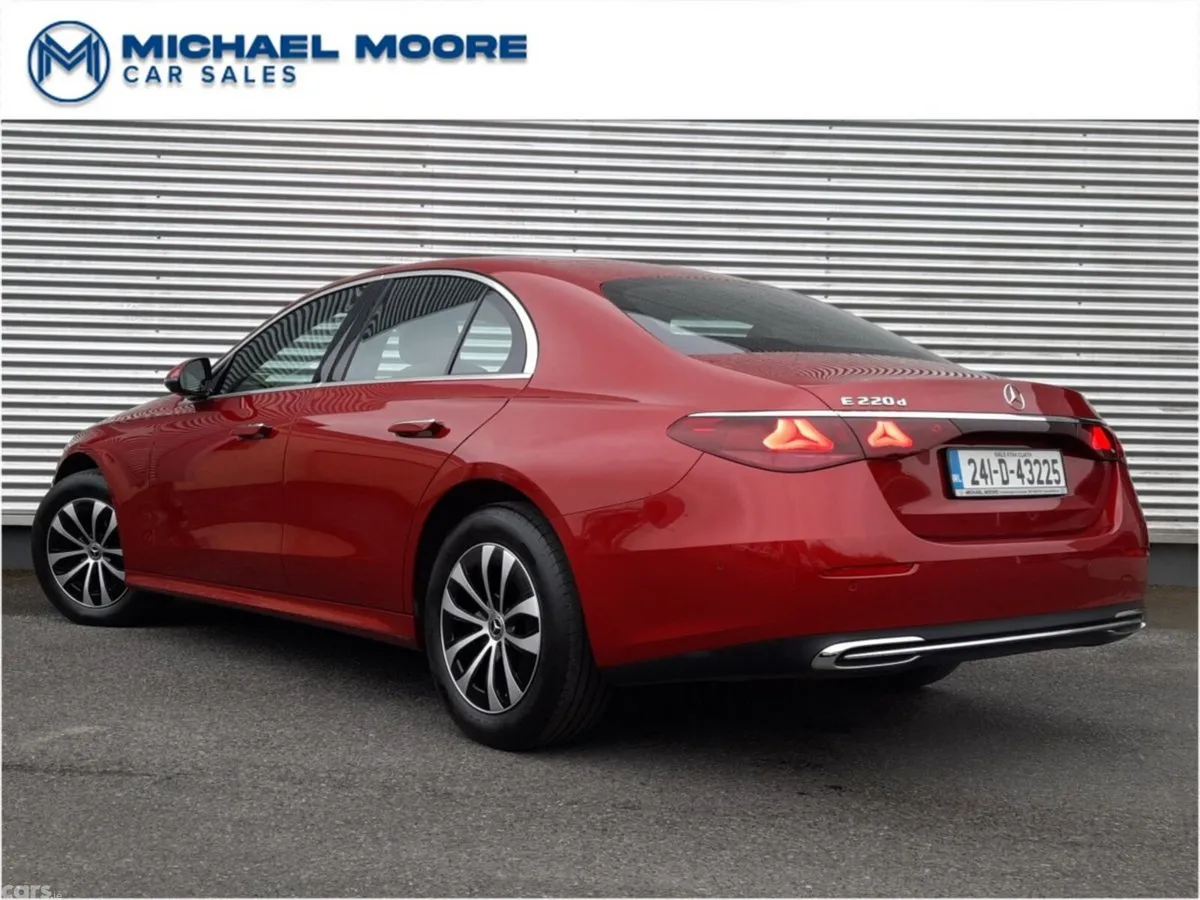 Mercedes-Benz E-Class Saloon, Diesel Hybrid, 2024, Red