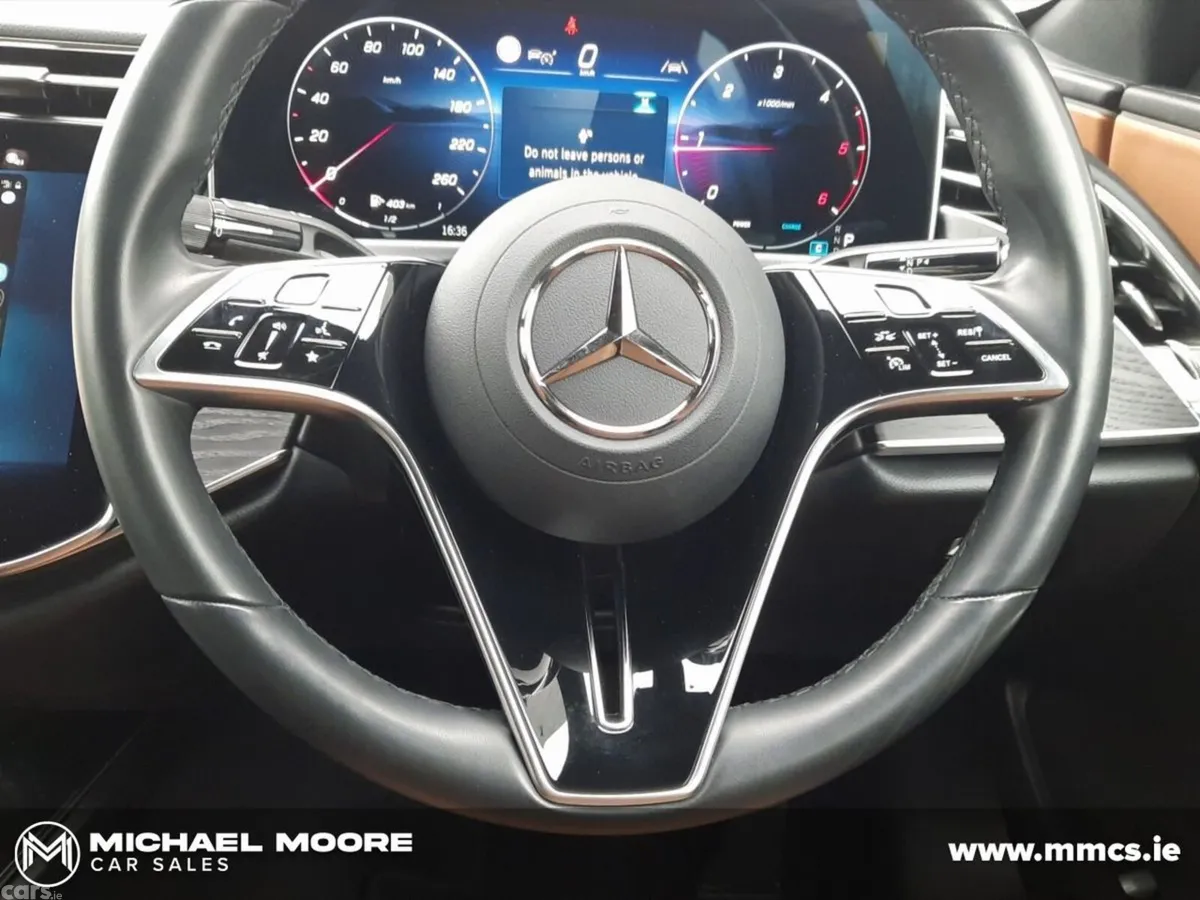 Mercedes-Benz E-Class Saloon, Diesel Hybrid, 2024, Red