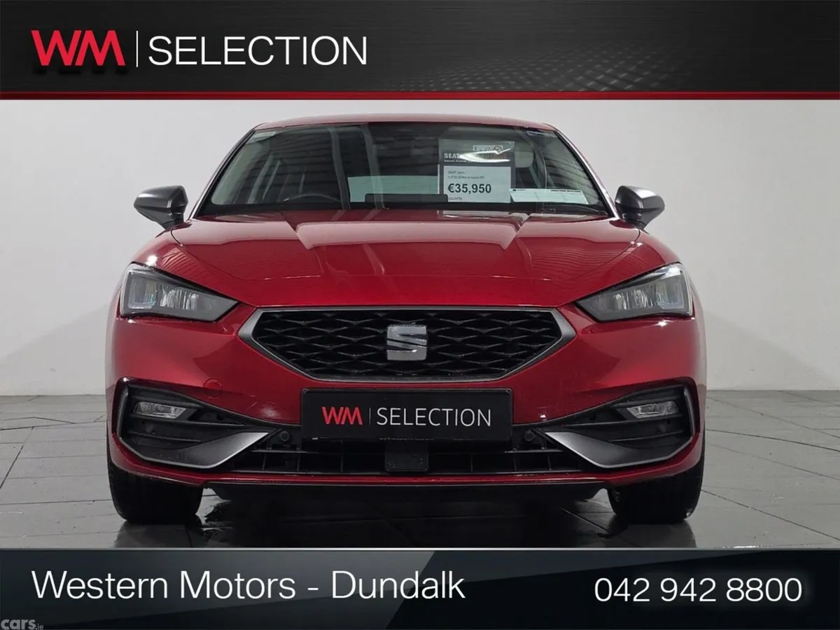 SEAT Leon Hatchback, Petrol Plug-in Hybrid, 2025, Red