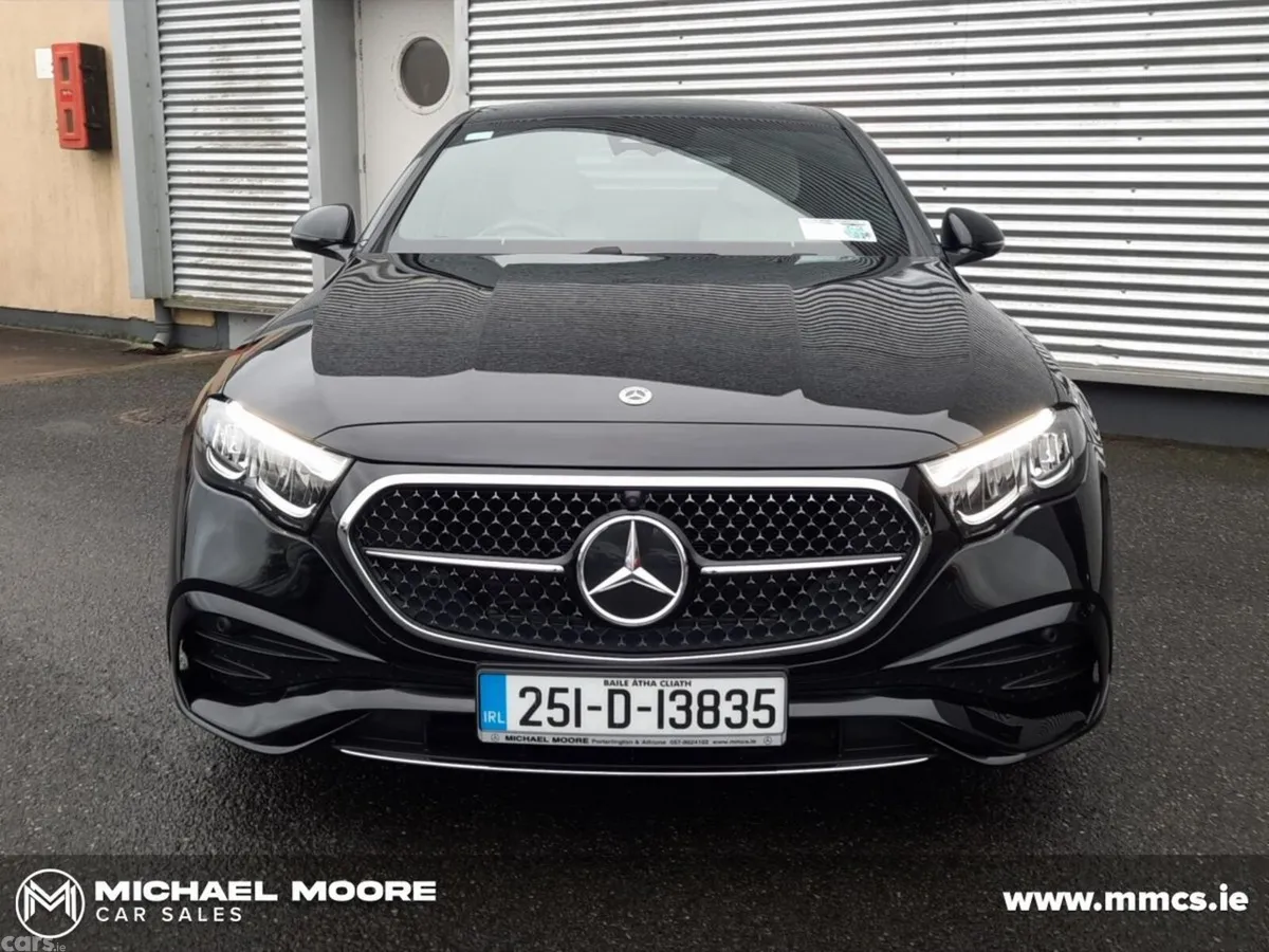 Mercedes-Benz E-Class Saloon, Diesel Plug-in Hybrid, 2025, Black