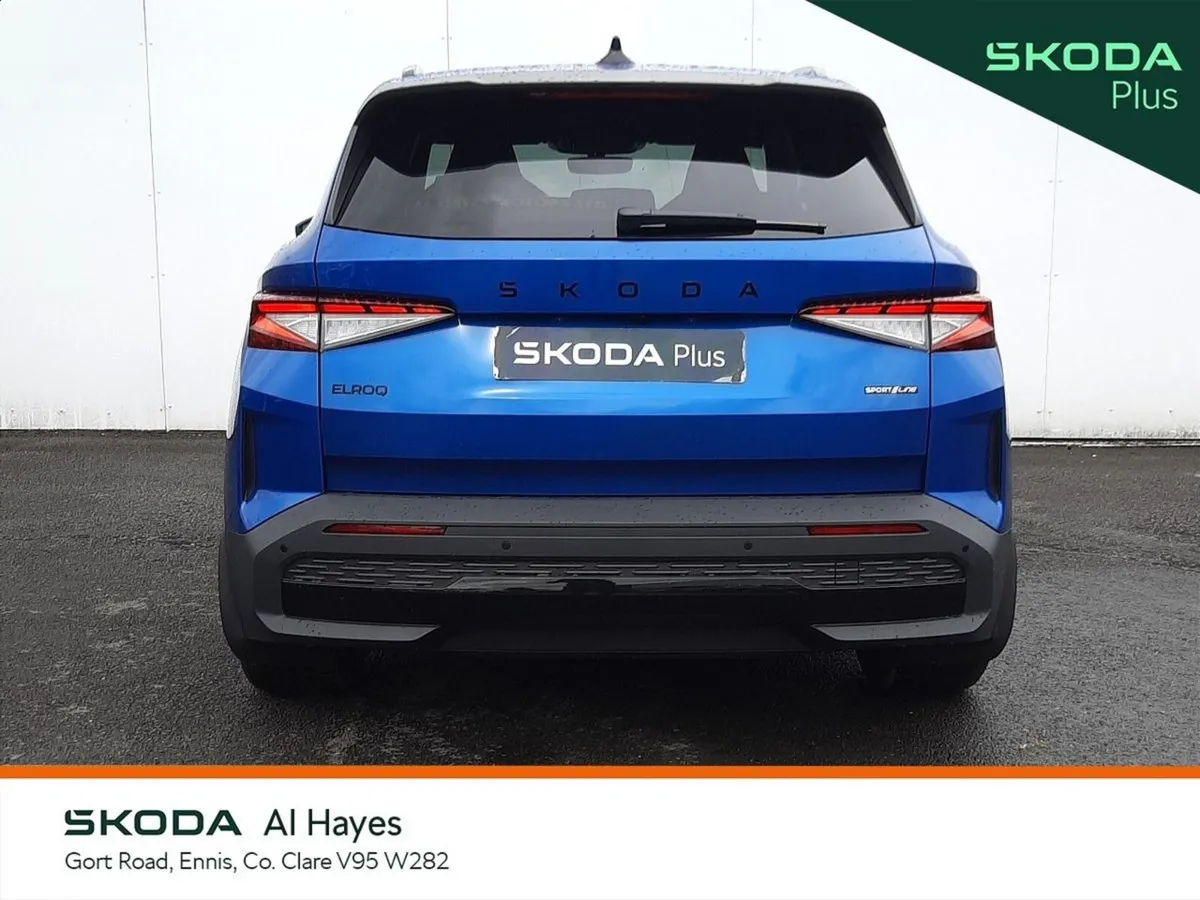 Skoda Elroq Hatchback, Electric, 2026, Blue