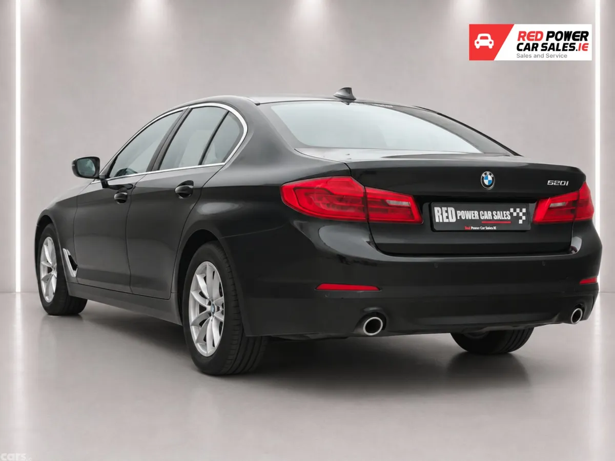 BMW 5-Series Saloon, Petrol, 2019, Black