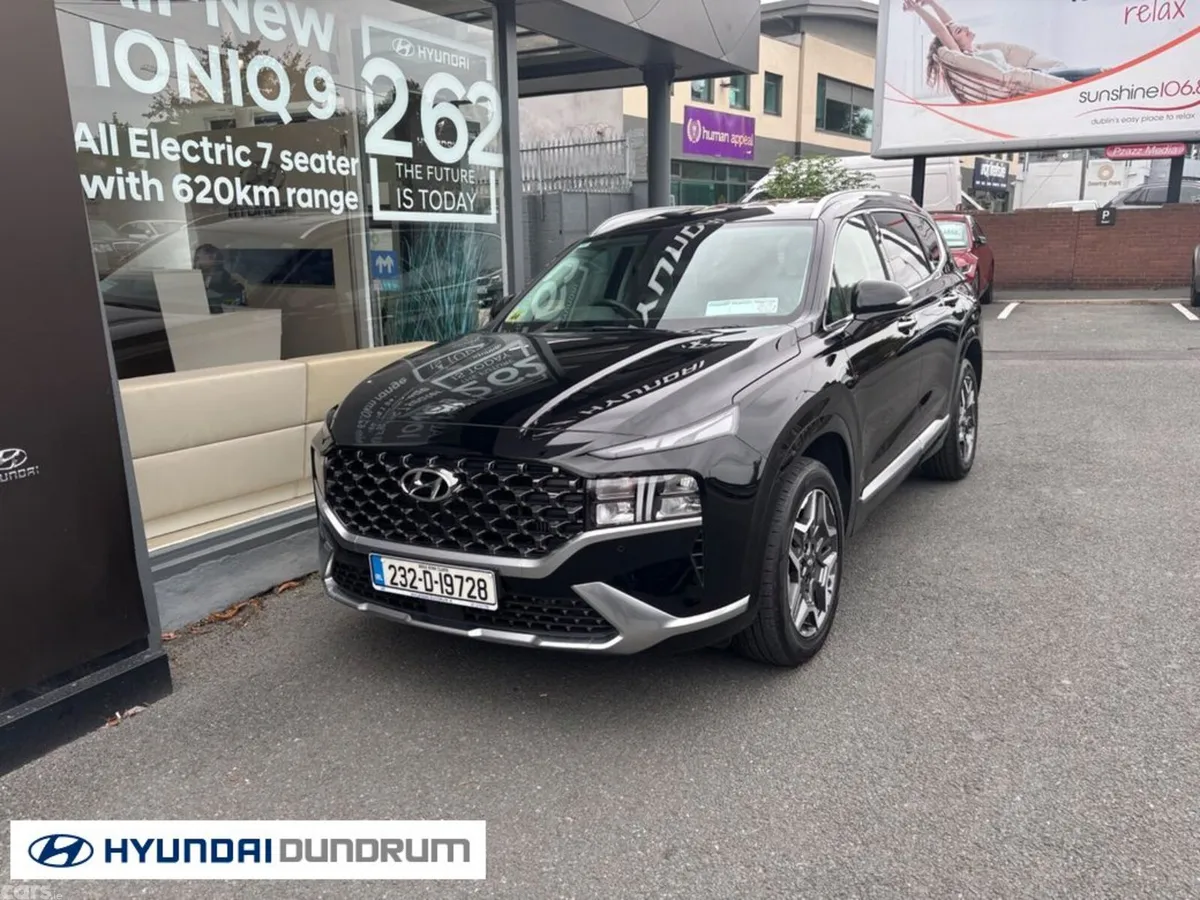 Hyundai Santa Fe Estate, Petrol Plug-in Hybrid, 2023, Black