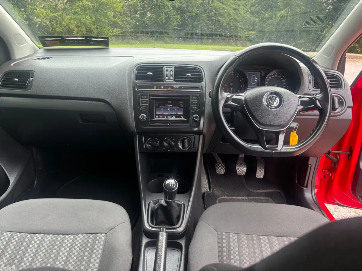 Volkswagen Polo Hatchback, Petrol, 2016, Red