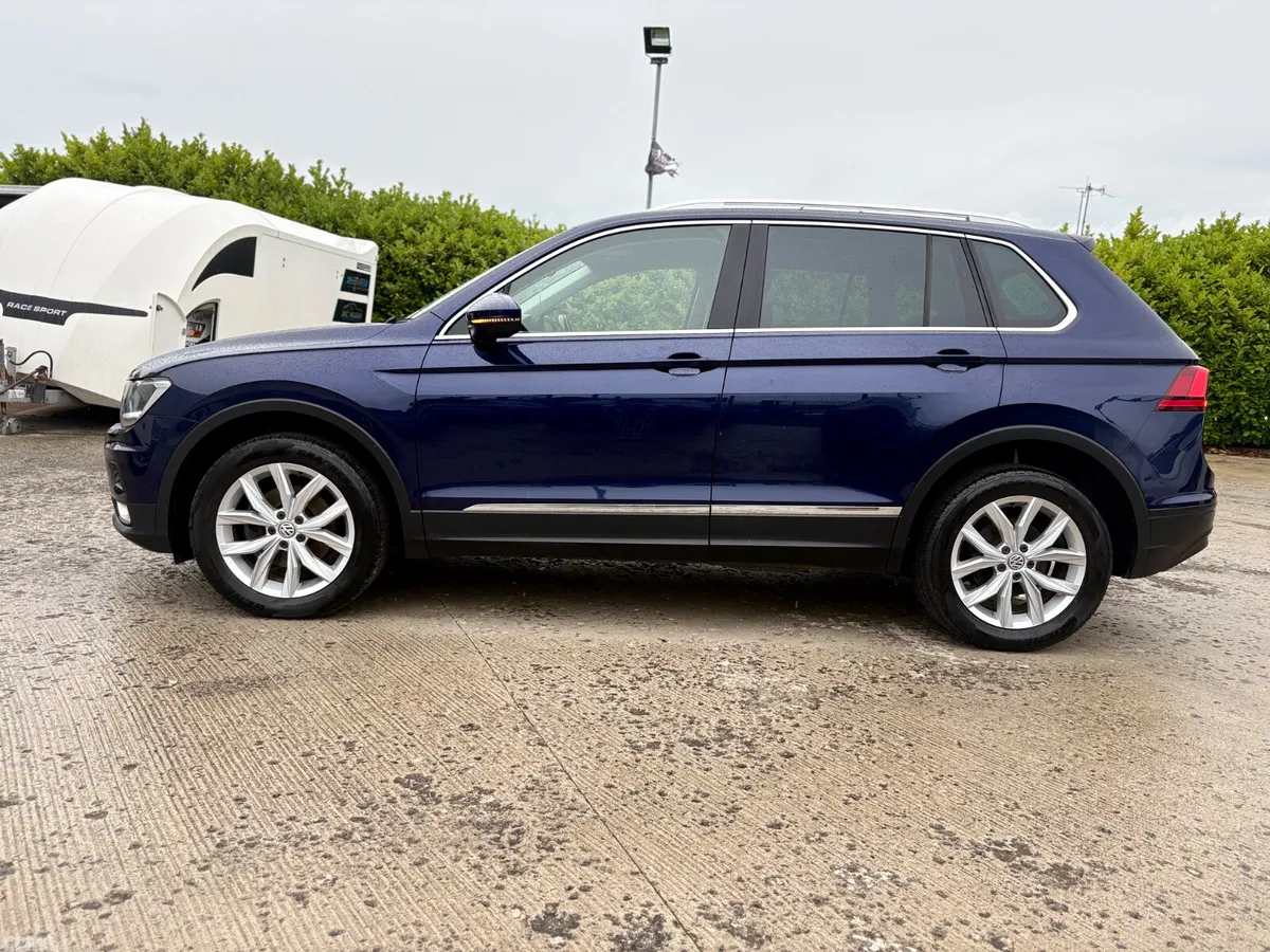 Volkswagen Tiguan SUV, Diesel, 2016, Blue