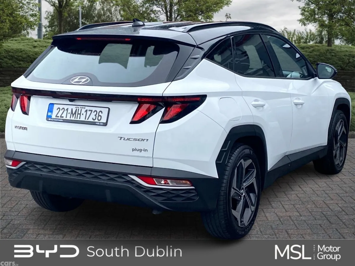 Hyundai Tucson SUV, Petrol Plug-in Hybrid, 2022, White