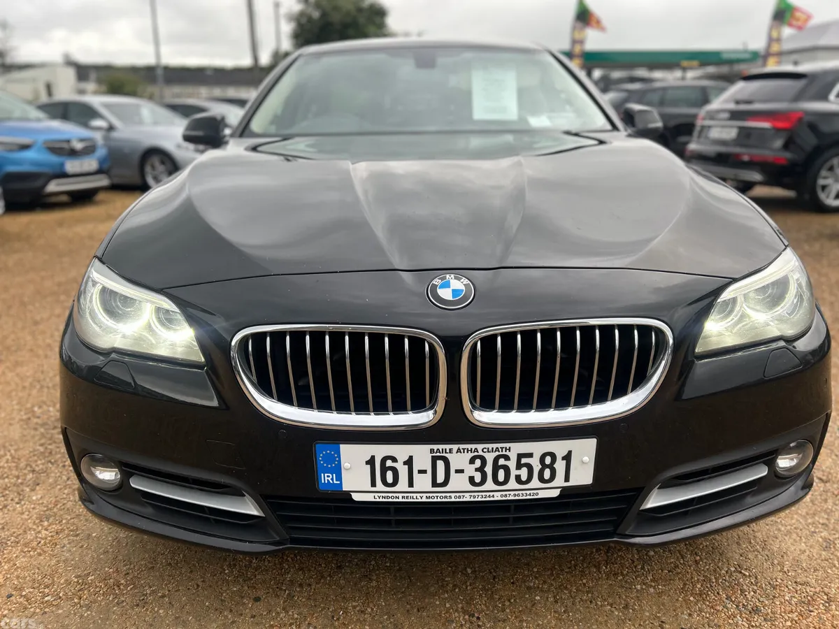 BMW 5-Series Saloon, Diesel, 2016, Black