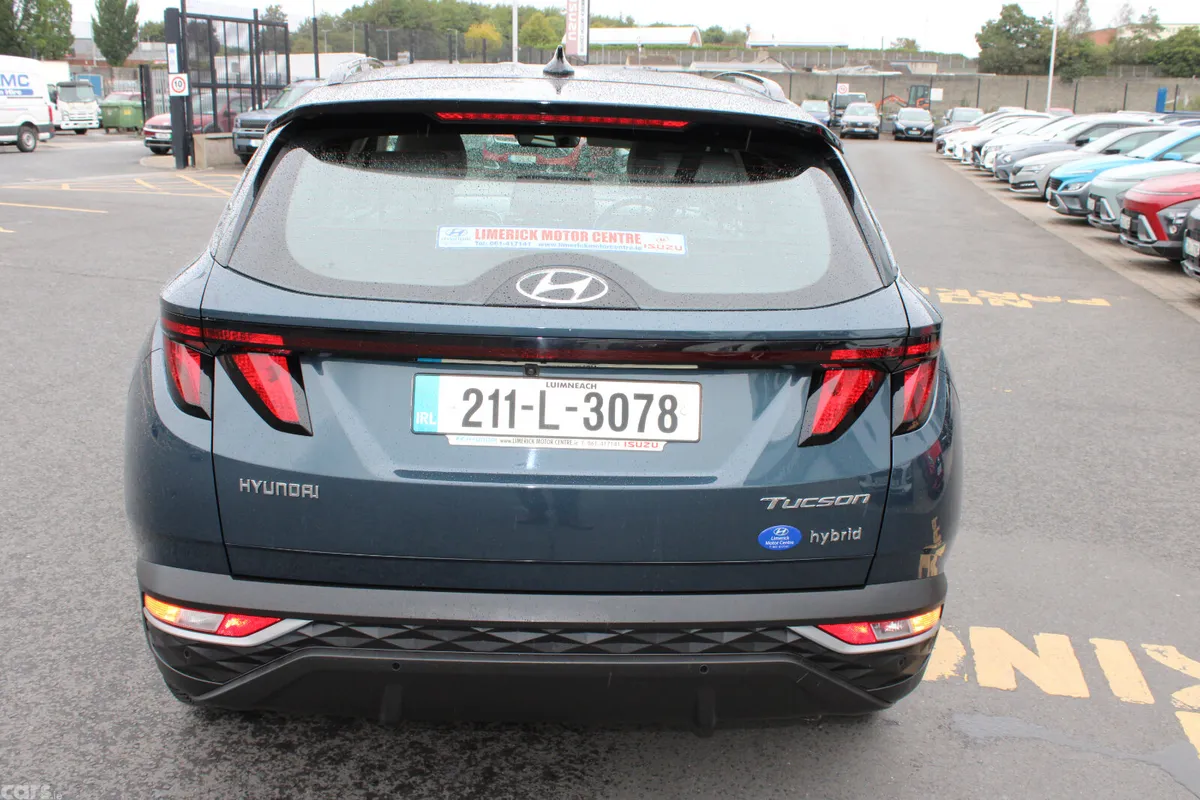 Hyundai Tucson SUV, Petrol Hybrid, 2021, Blue