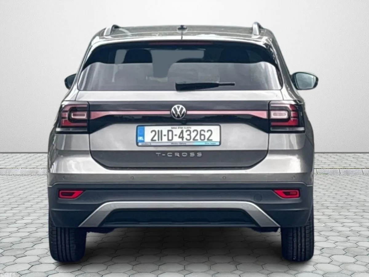 Volkswagen T-Cross Hatchback, Petrol, 2021, Grey