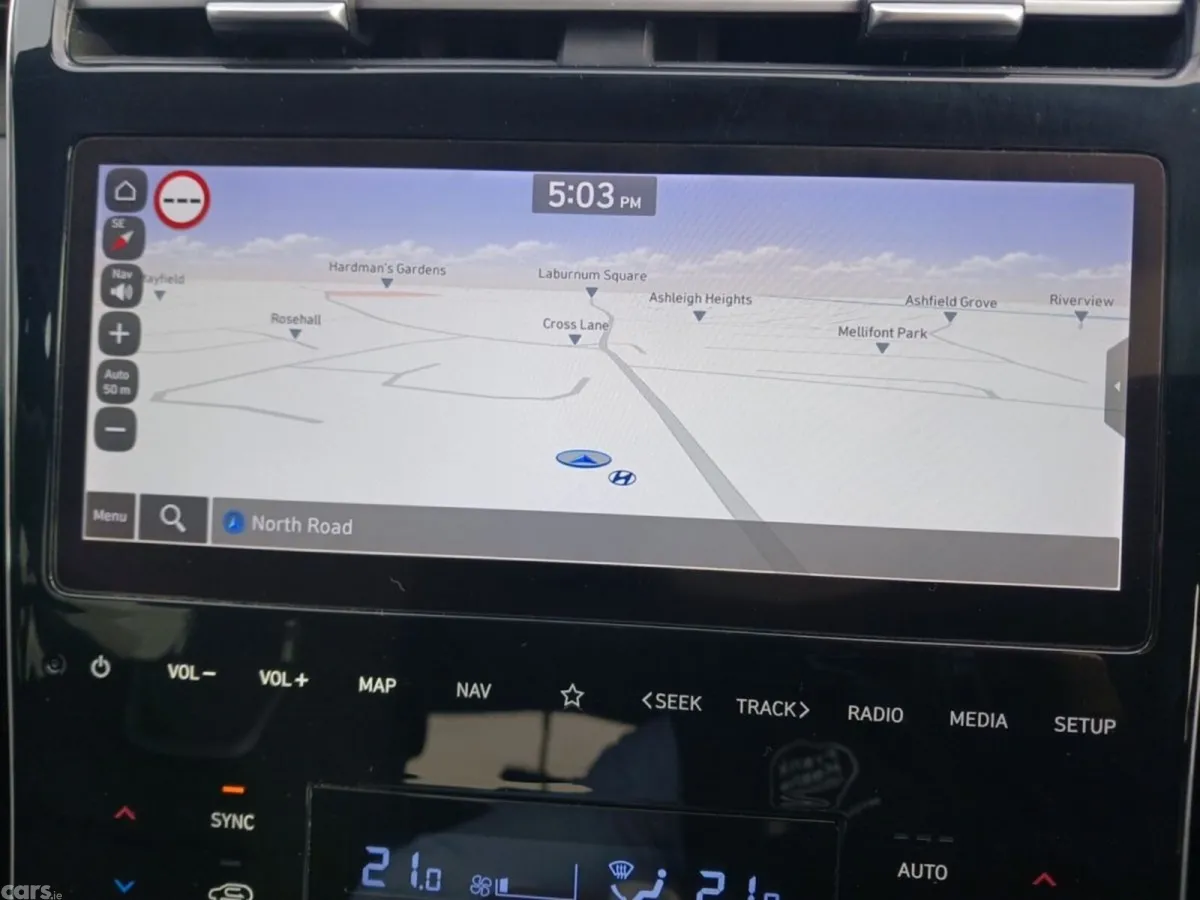 Hyundai Tucson SUV, Petrol Hybrid, 2022, Blue