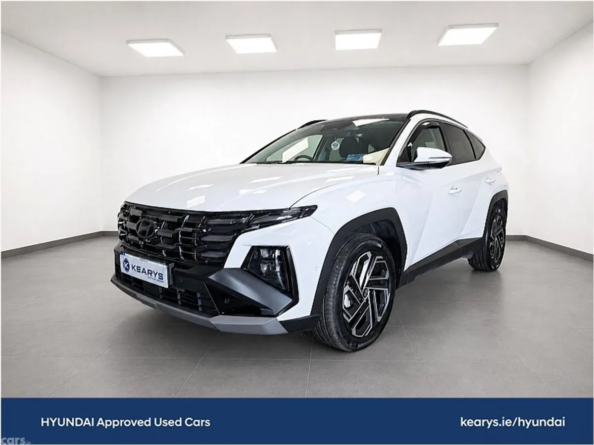 Hyundai Tucson SUV, Petrol Plug-in Hybrid, 2026, White