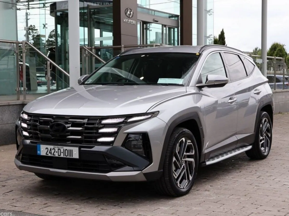 Hyundai Tucson SUV, Petrol Hybrid, 2024, Silver