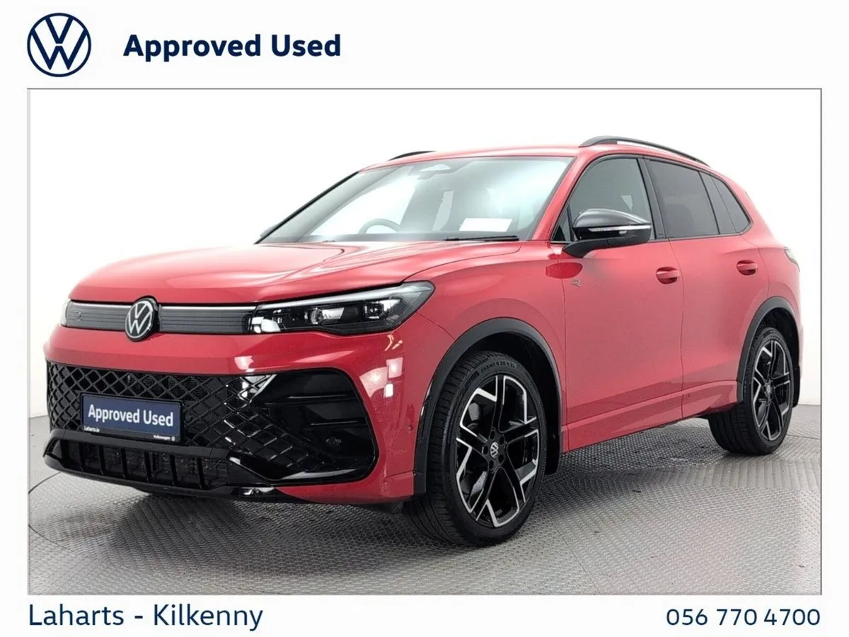 Volkswagen Tiguan SUV, Diesel, 2024, Red