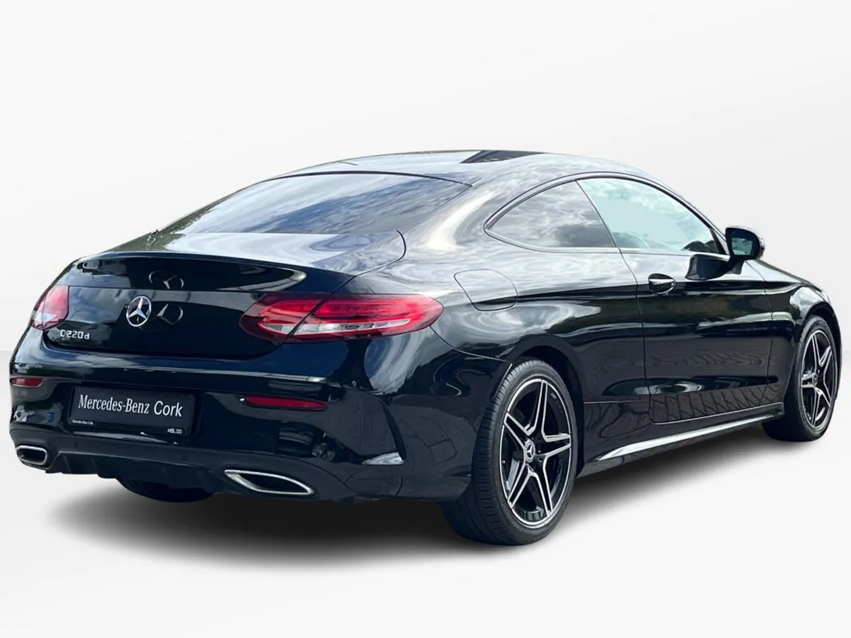 Mercedes-Benz C-Class Coupe, Diesel, 2021, Black