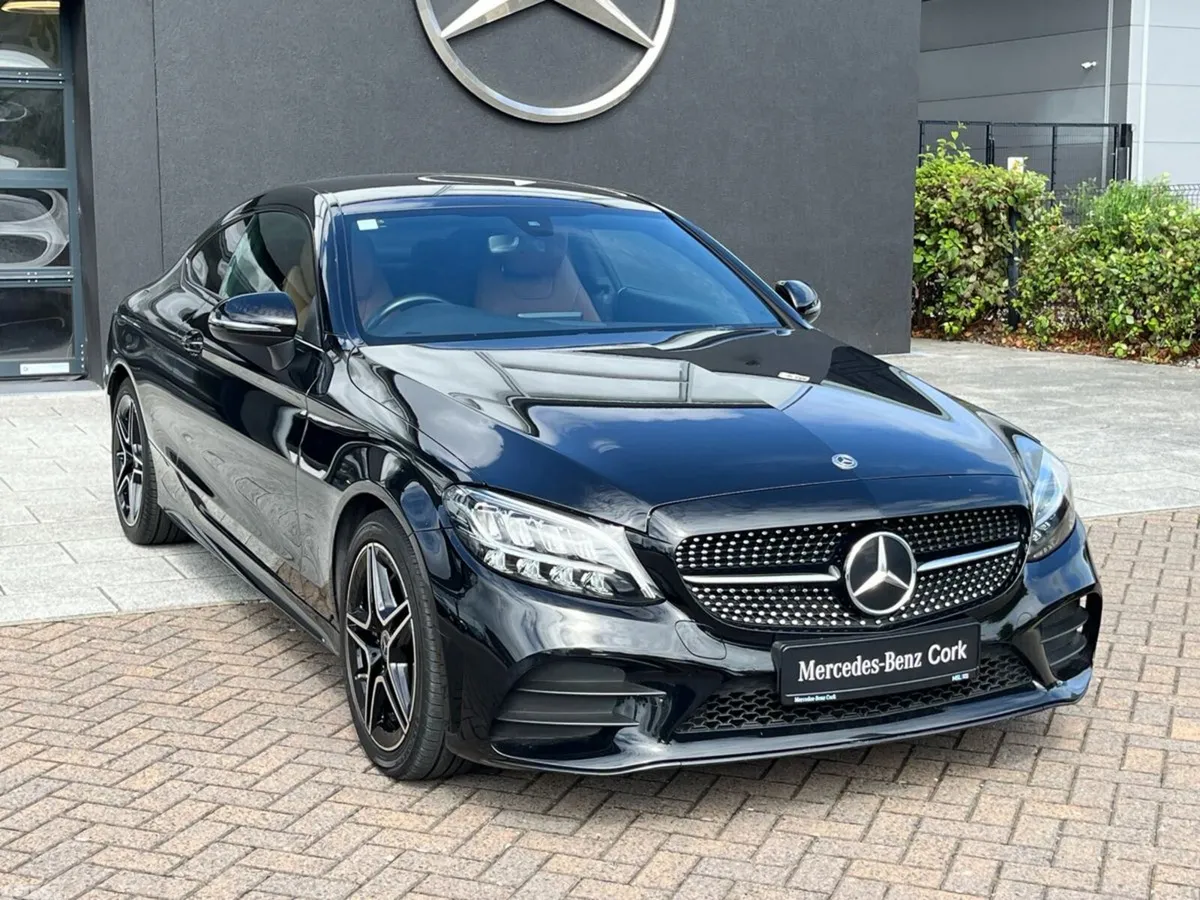 Mercedes-Benz C-Class Coupe, Diesel, 2021, Black
