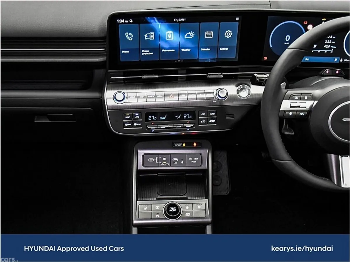 Hyundai KONA SUV, Electric, 2026, Silver