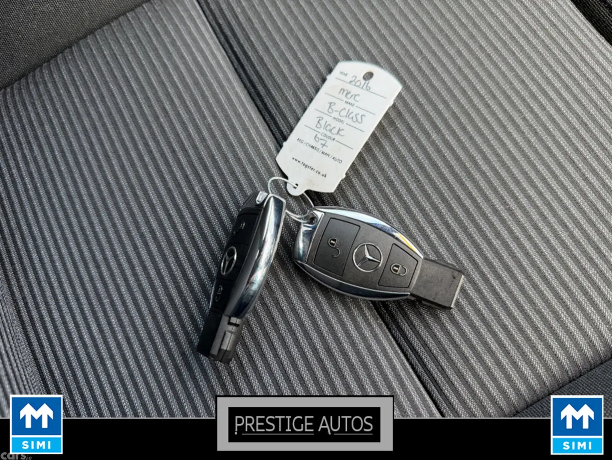 Mercedes-Benz B-Class Hatchback, Petrol, 2016, Black