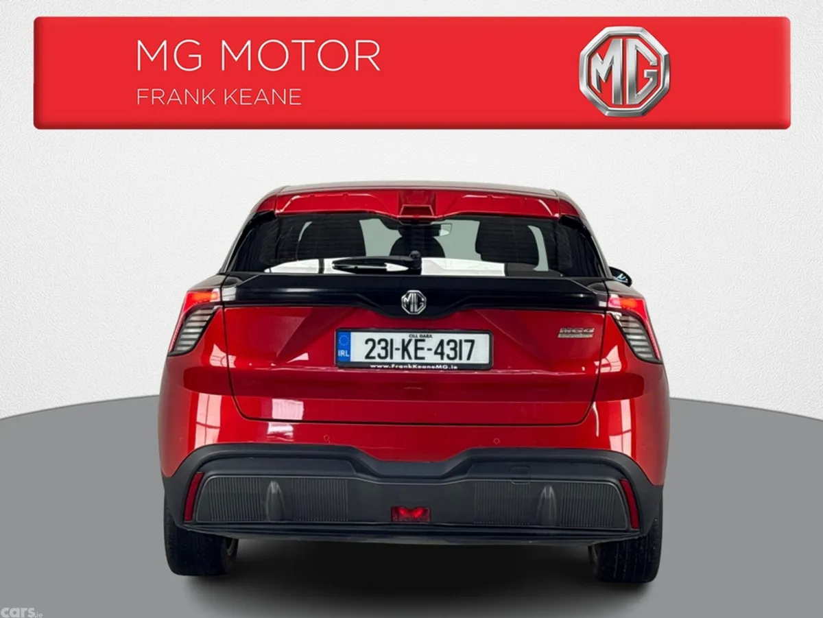 MG 4 Hatchback, Electric, 2023, Red