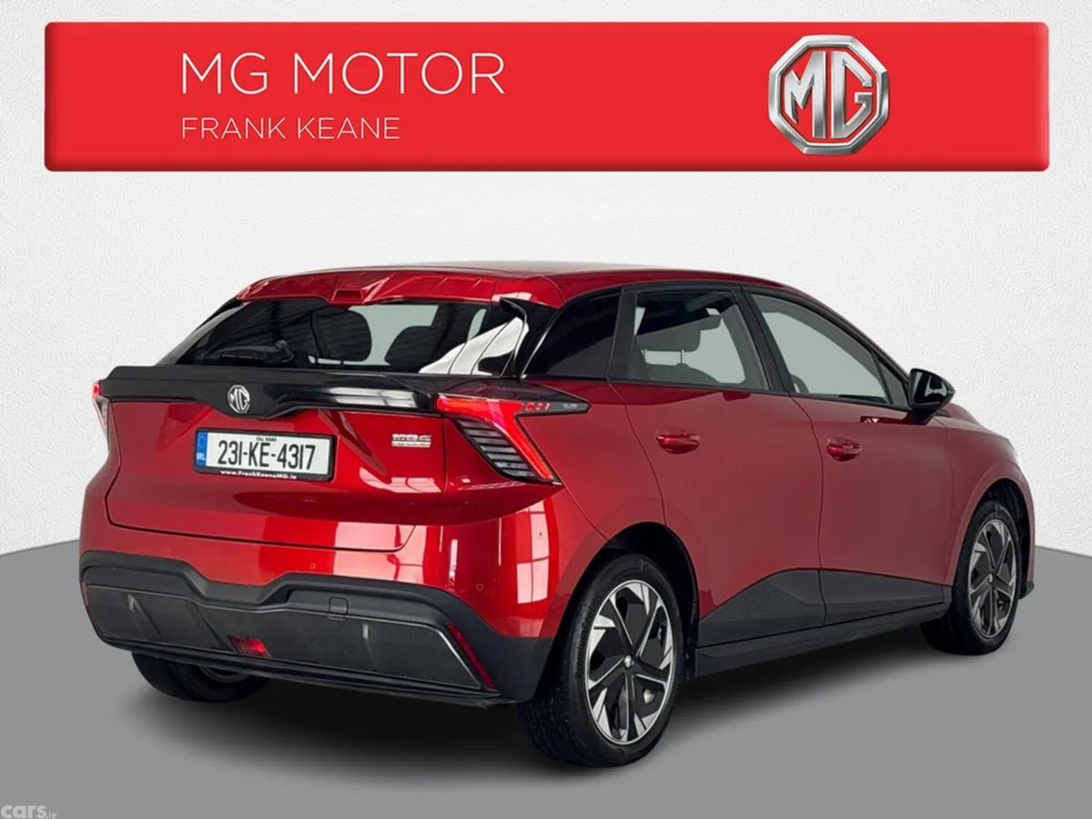 MG 4 Hatchback, Electric, 2023, Red