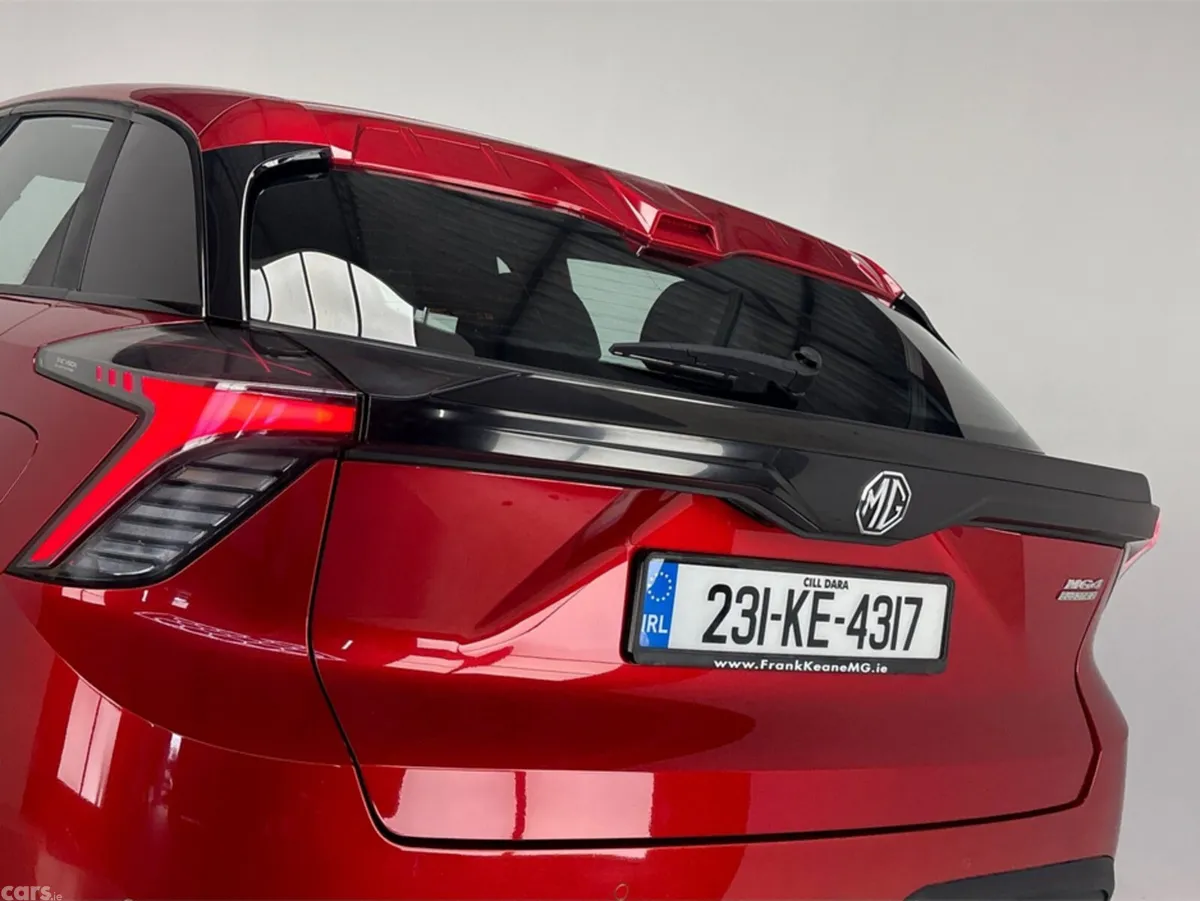 MG 4 Hatchback, Electric, 2023, Red