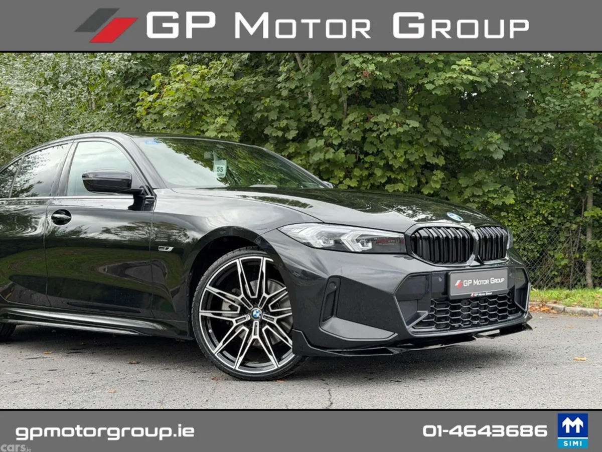 BMW 3-Series Saloon, Petrol Plug-in Hybrid, 2023, Black