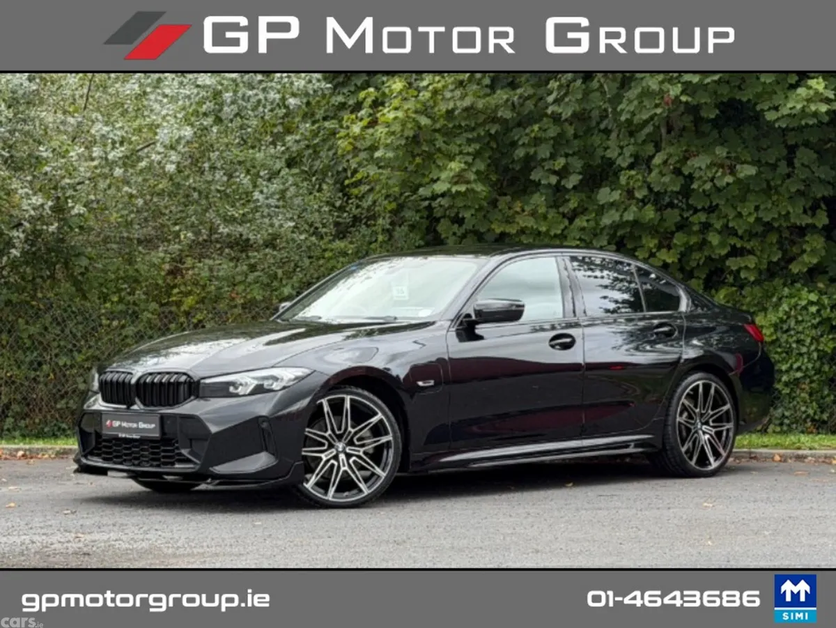 BMW 3-Series Saloon, Petrol Plug-in Hybrid, 2023, Black