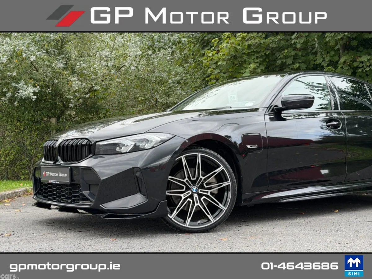 BMW 3-Series Saloon, Petrol Plug-in Hybrid, 2023, Black