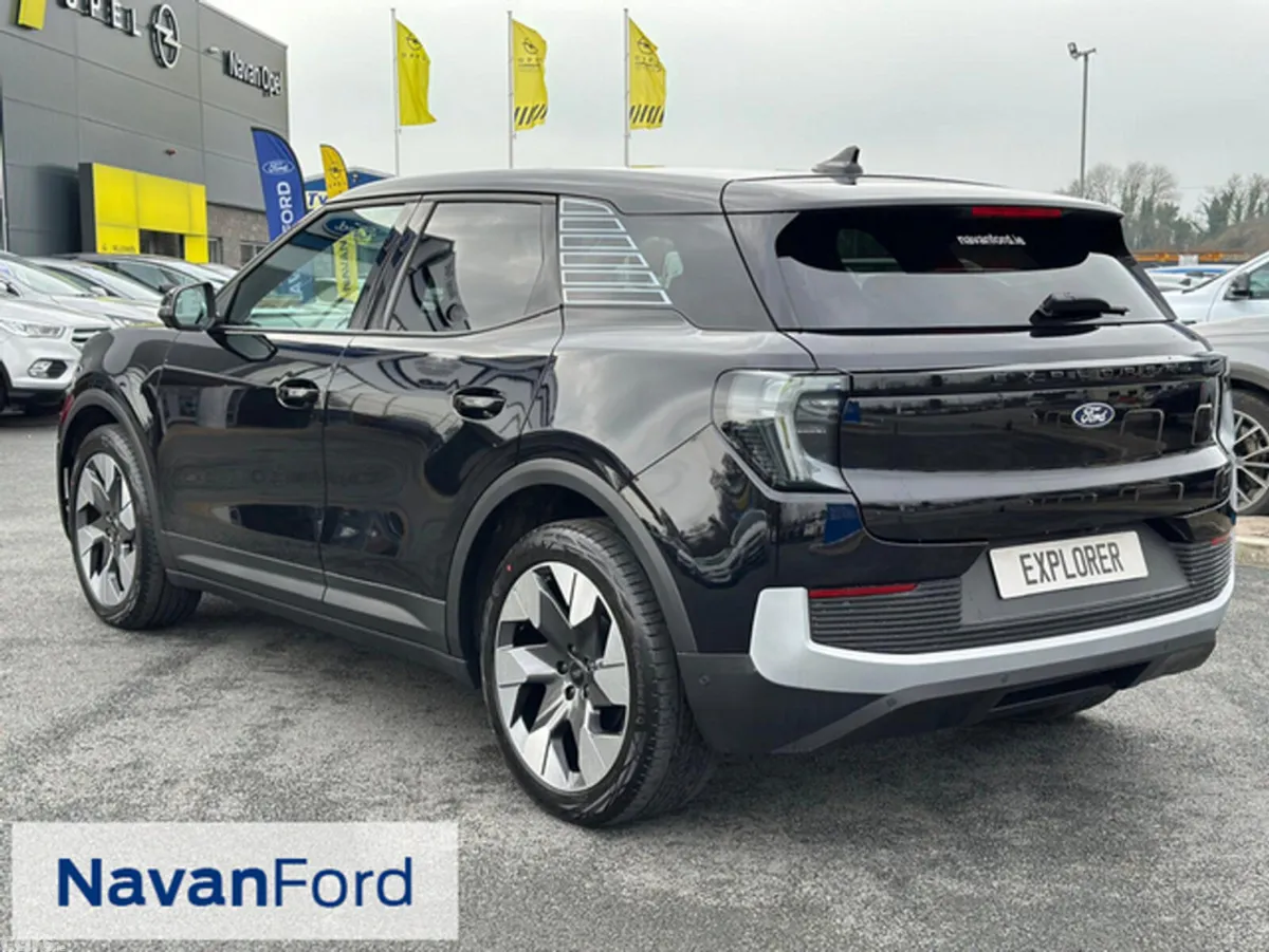 Ford Explorer SUV, Electric, 2027, Black