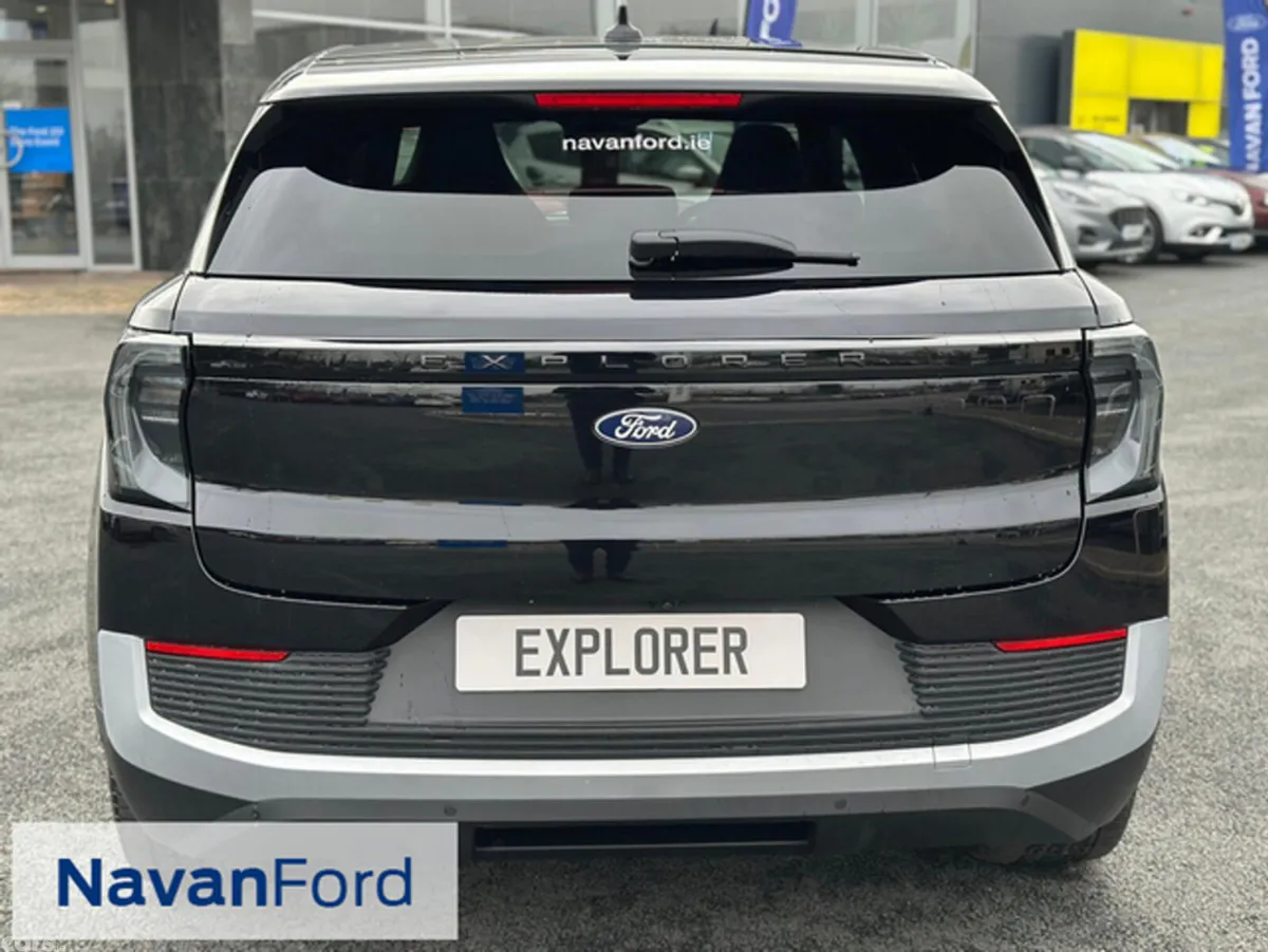 Ford Explorer SUV, Electric, 2027, Black