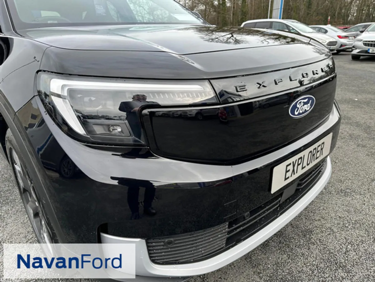 Ford Explorer SUV, Electric, 2027, Black