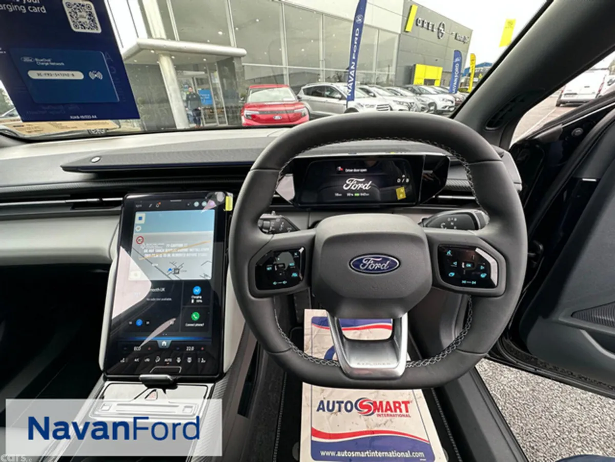 Ford Explorer SUV, Electric, 2027, Black