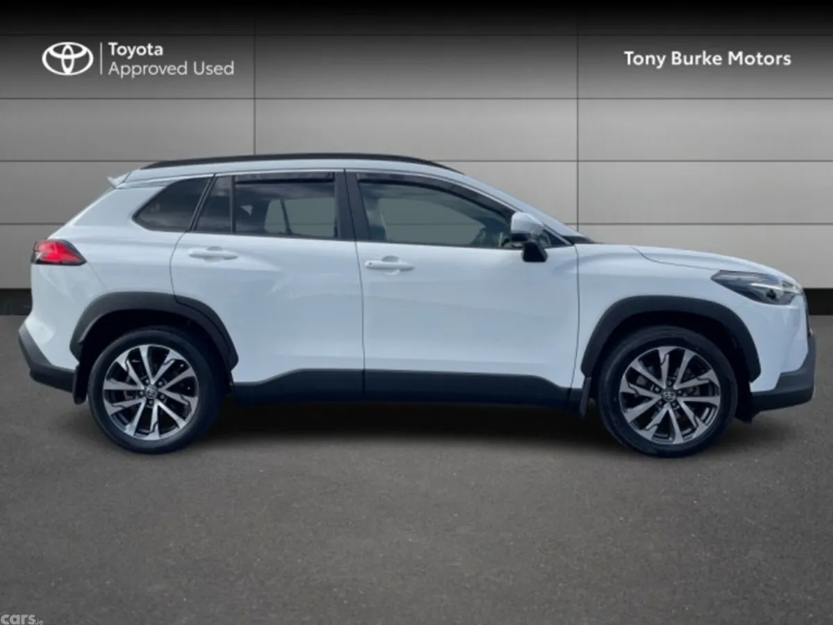 Toyota Corolla Cross SUV, Petrol Hybrid, 2024, White