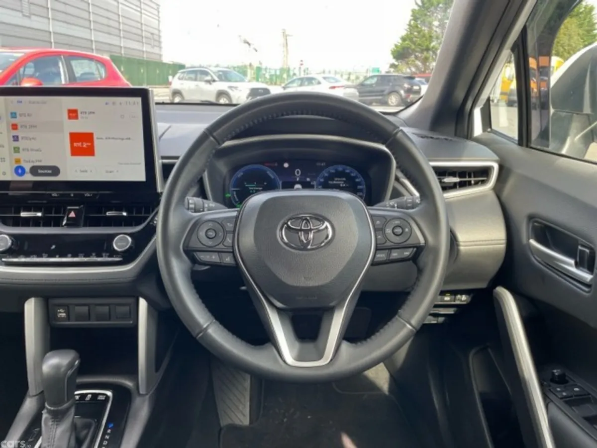 Toyota Corolla Cross SUV, Petrol Hybrid, 2024, White