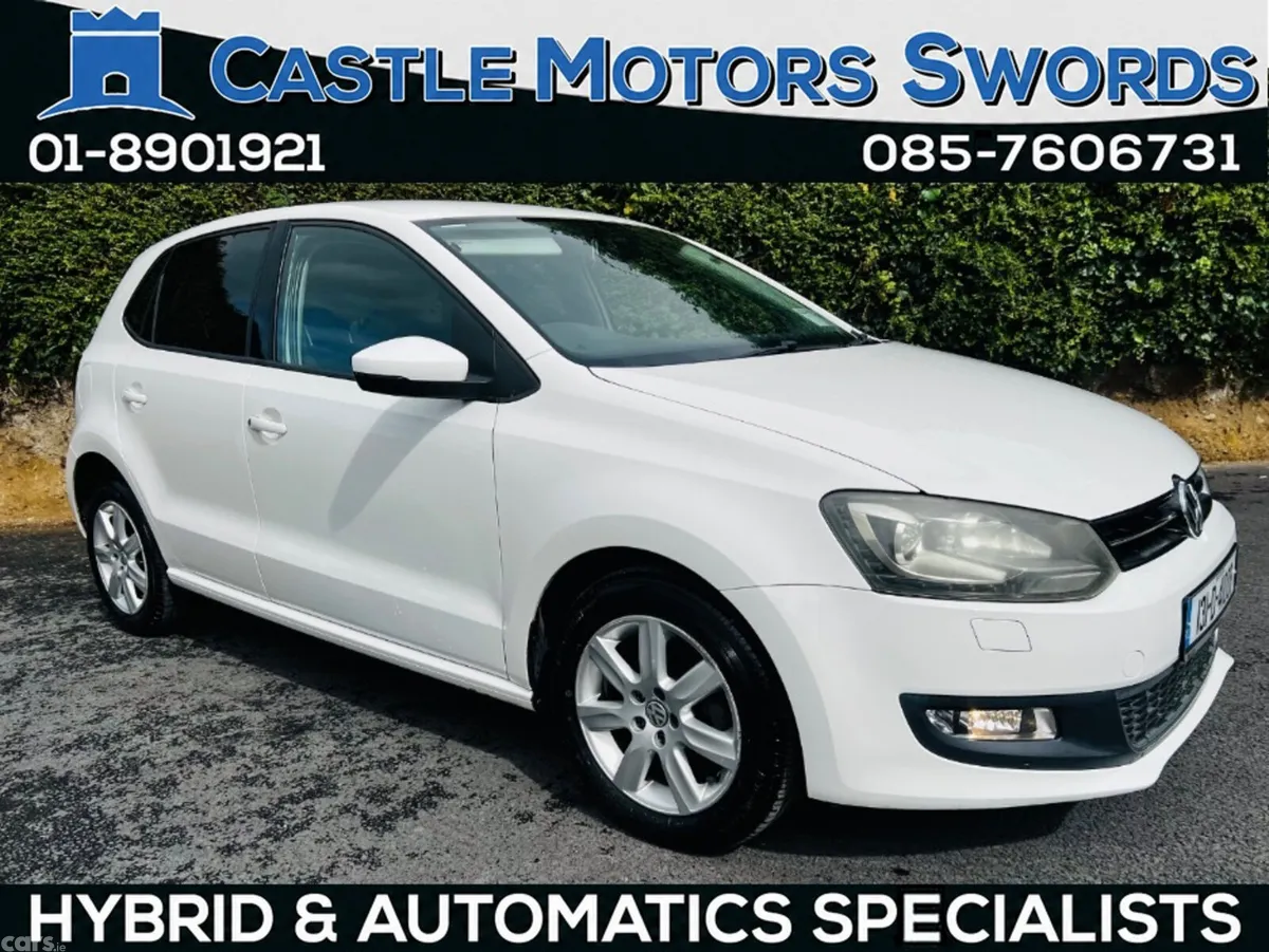 Volkswagen Polo Hatchback, Petrol, 2013, White