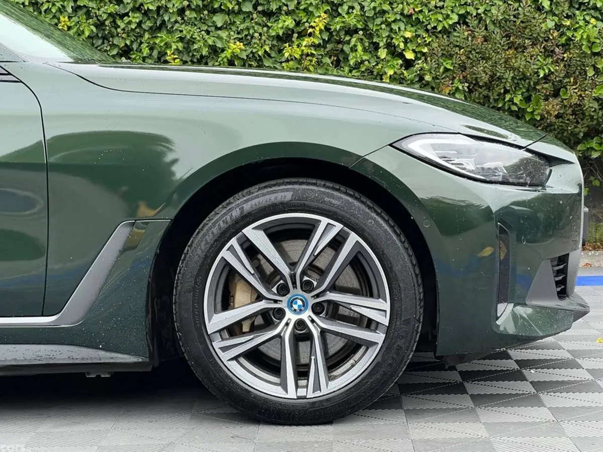 BMW i4 Coupe, Electric, 2024, Green
