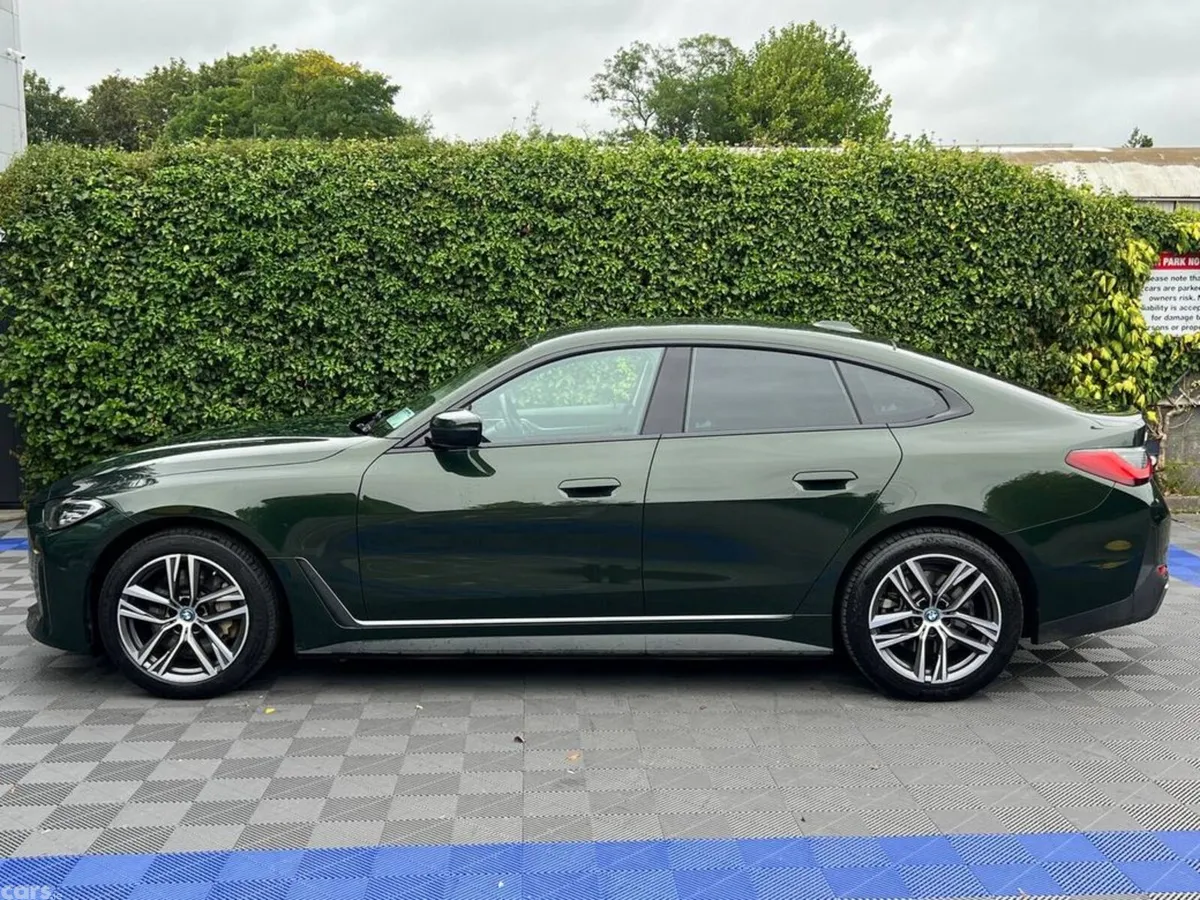 BMW i4 Coupe, Electric, 2024, Green