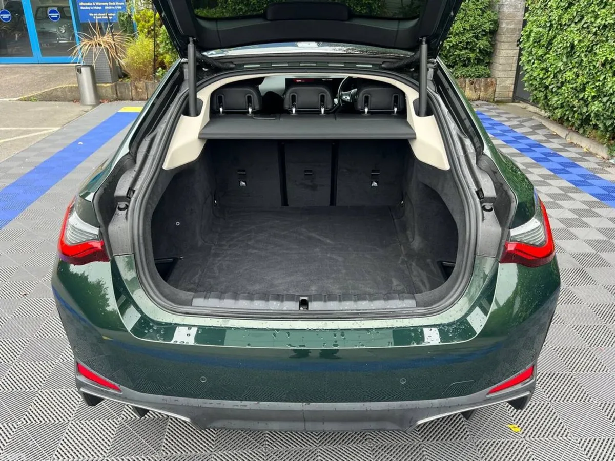 BMW i4 Coupe, Electric, 2024, Green