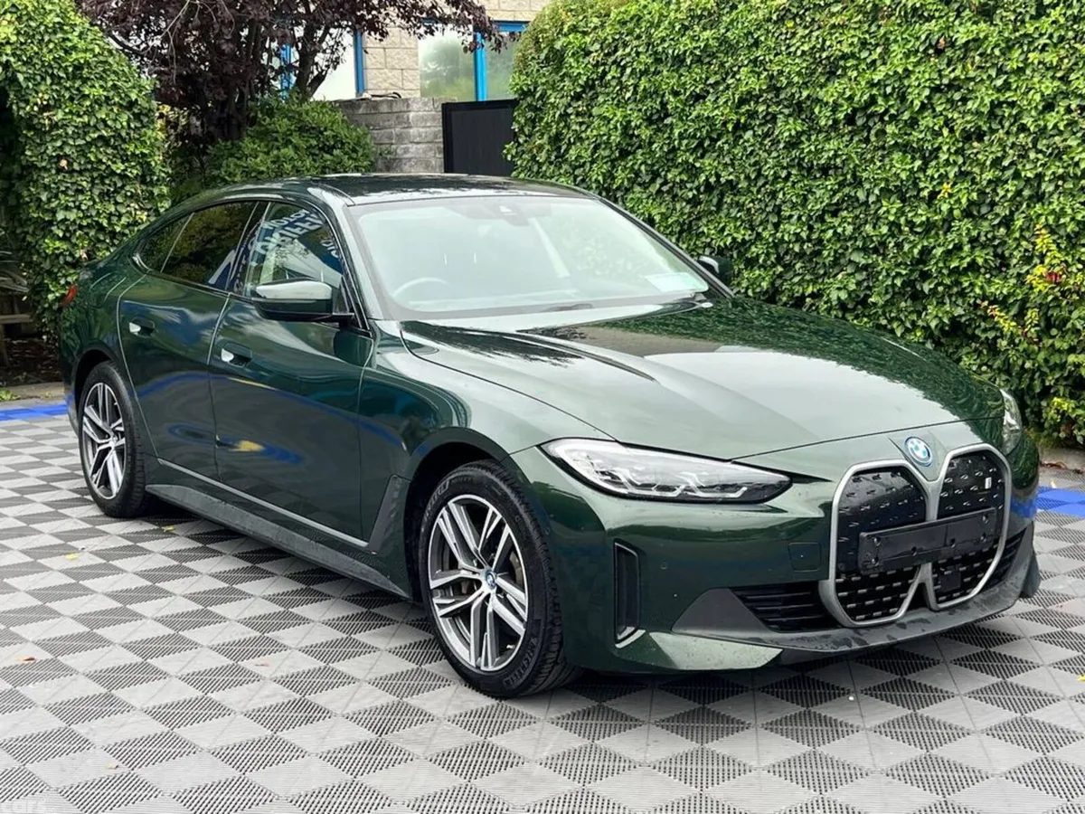 BMW i4 Coupe, Electric, 2024, Green
