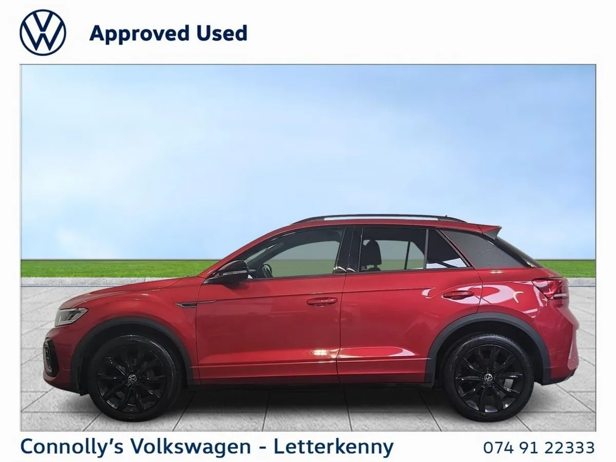 Volkswagen T-Roc SUV, Petrol, 2023, Red