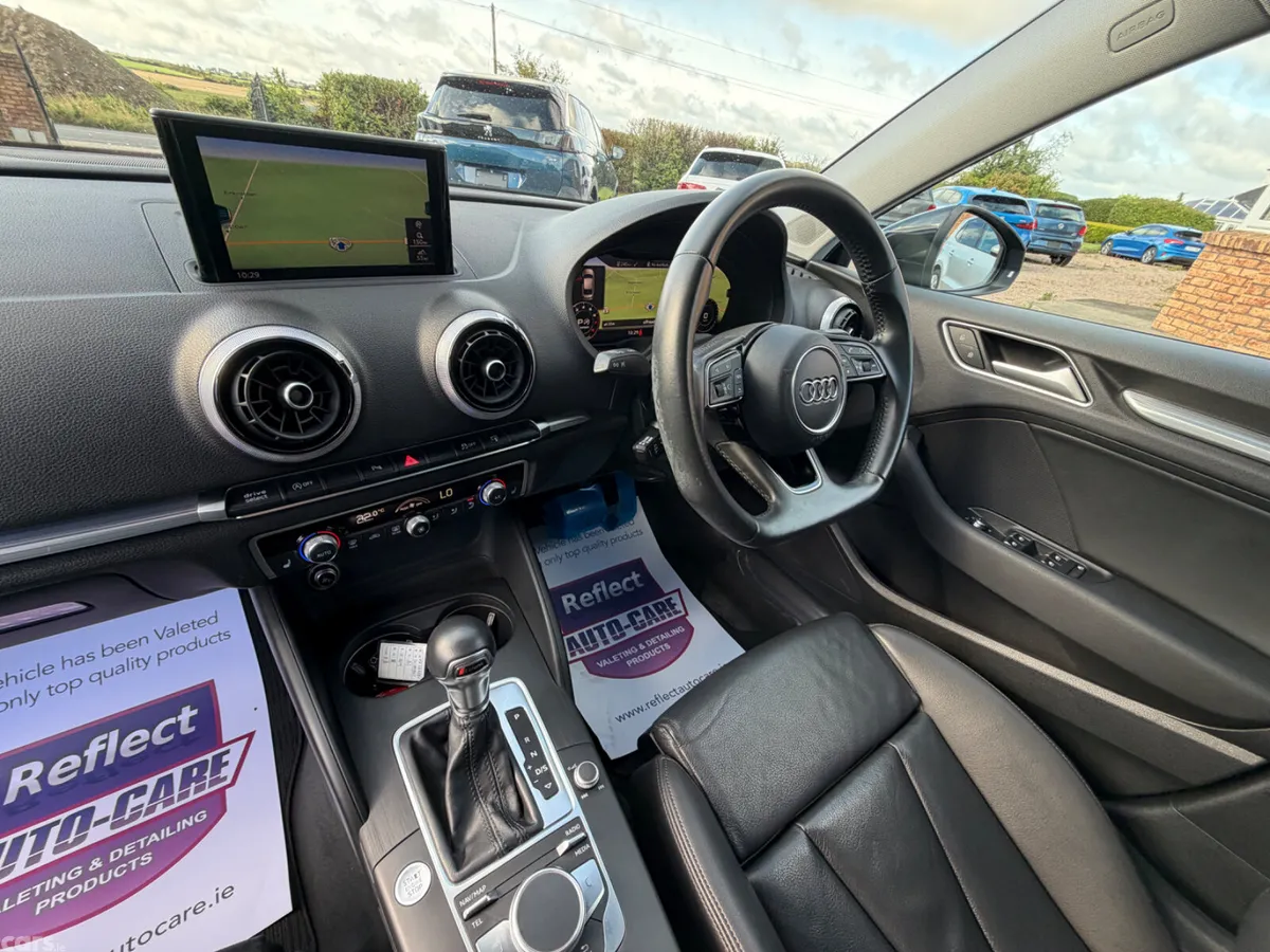 Audi A3 Saloon, Petrol, 2017, Black
