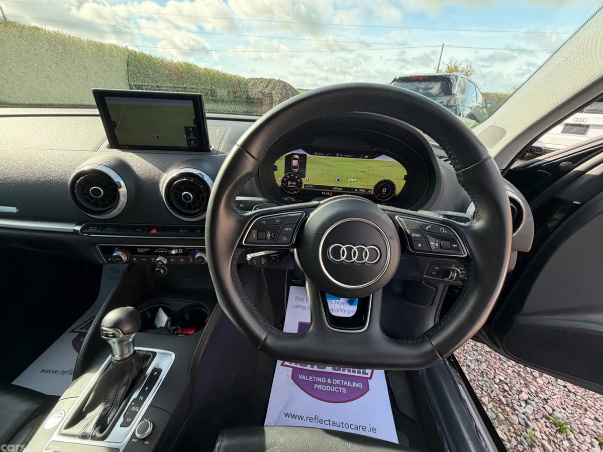 Audi A3 Saloon, Petrol, 2017, Black