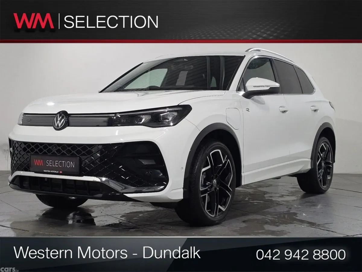 Volkswagen Tiguan SUV, Petrol Plug-in Hybrid, 2026, White