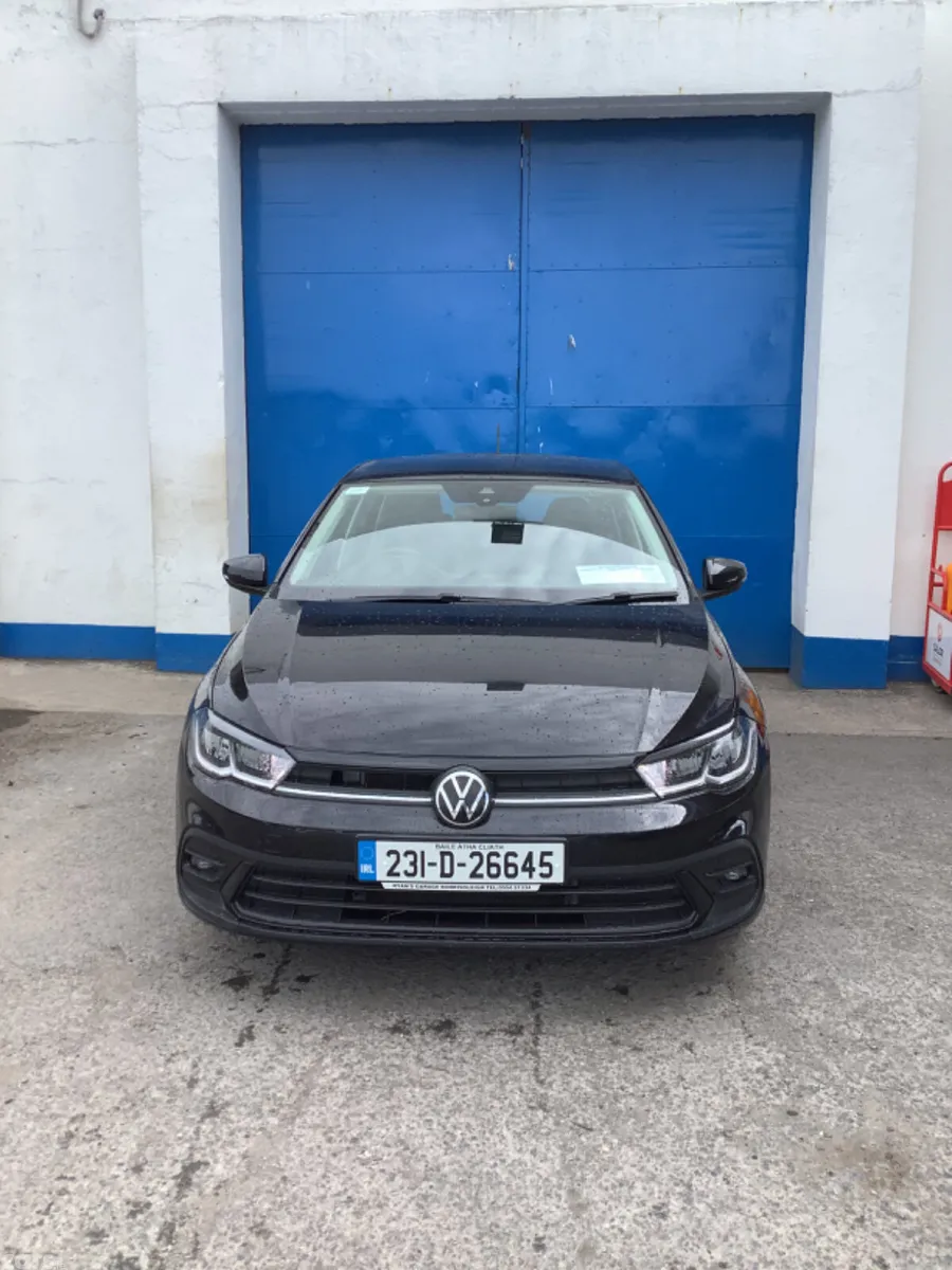 Volkswagen Polo Hatchback, Petrol, 2023, Black