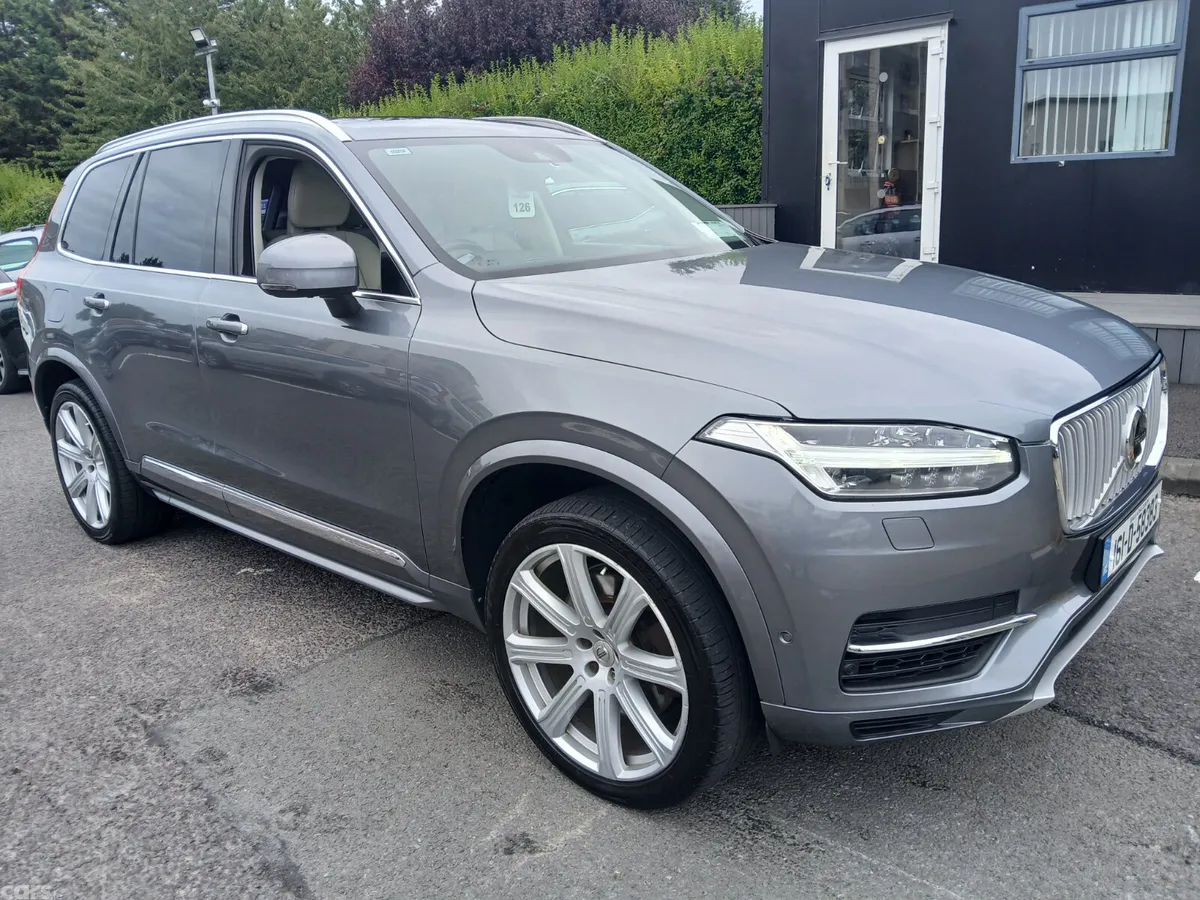 Volvo XC90 SUV, Petrol Plug-in Hybrid, 2016, Grey