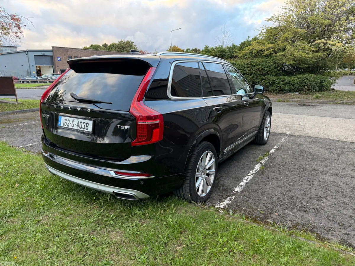 Volvo XC90 SUV, Petrol Plug-in Hybrid, 2016, Black