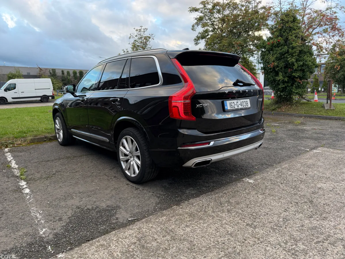 Volvo XC90 SUV, Petrol Plug-in Hybrid, 2016, Black