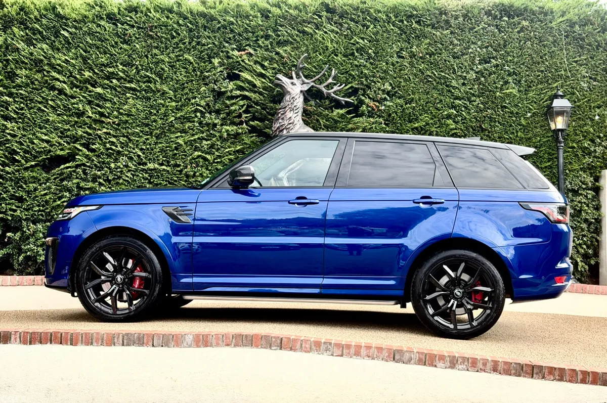 Land Rover Range Rover Sport SUV, Petrol, 2021, Blue