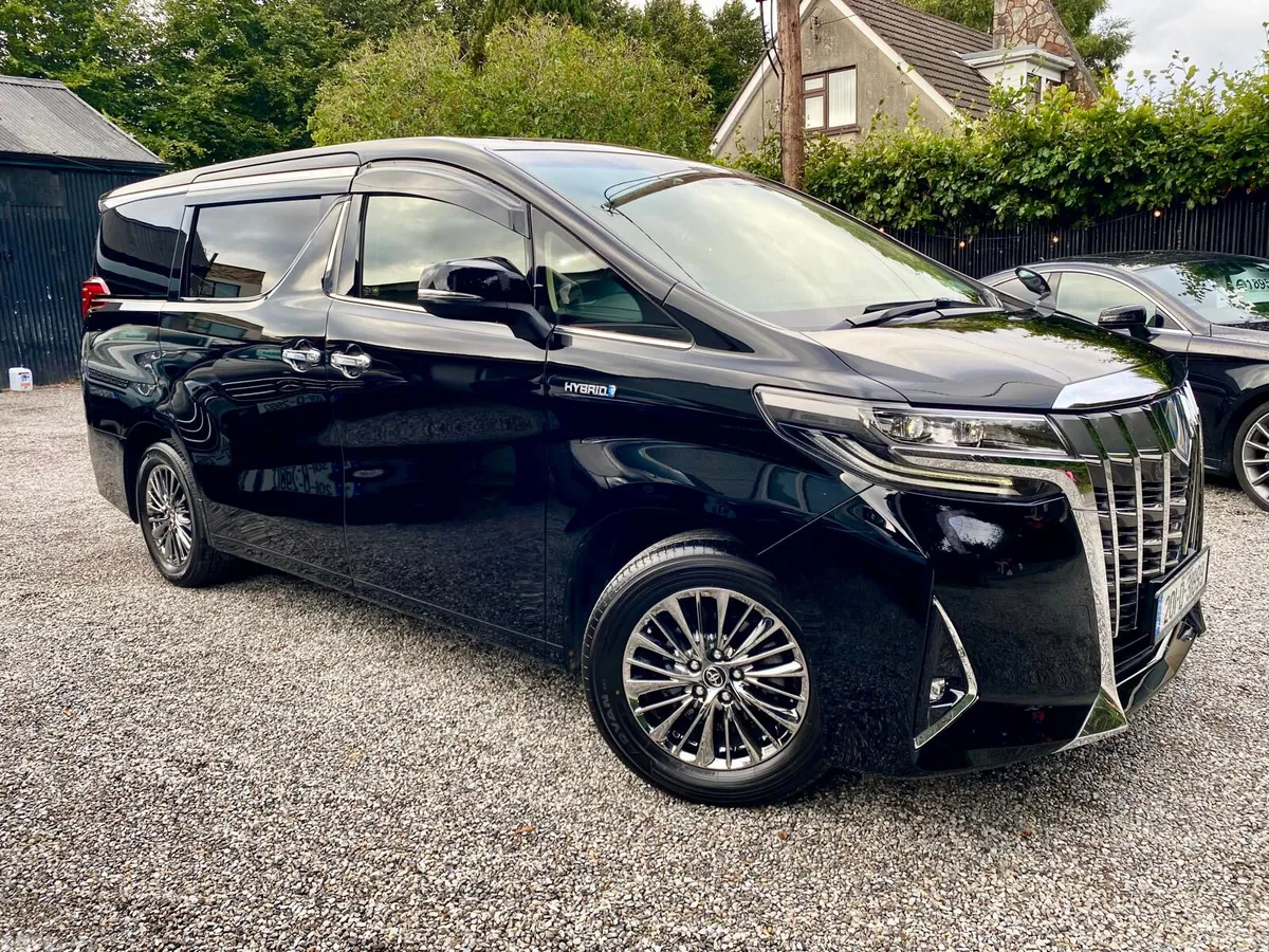 Toyota Alphard MPV, Petrol Hybrid, 2020, Black